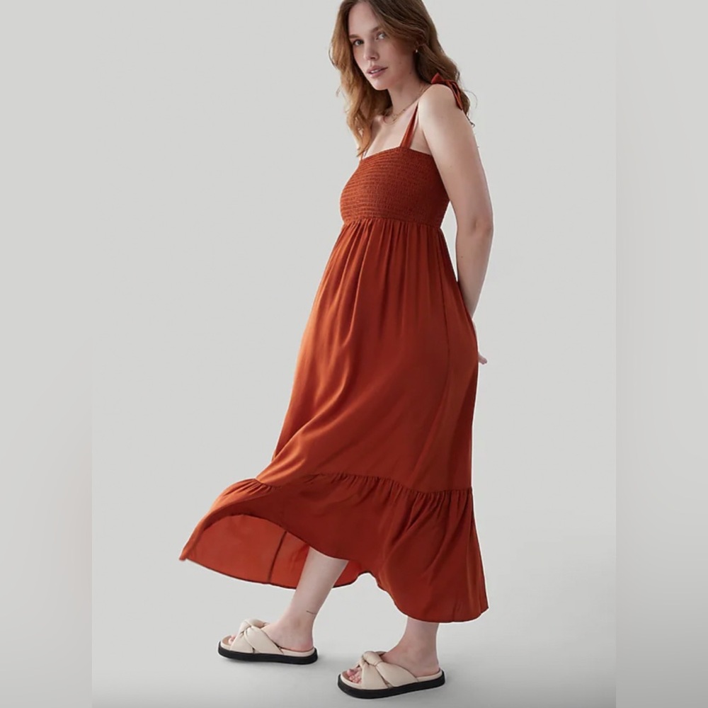 Ingrid & Isabel Rust Maxi Dress